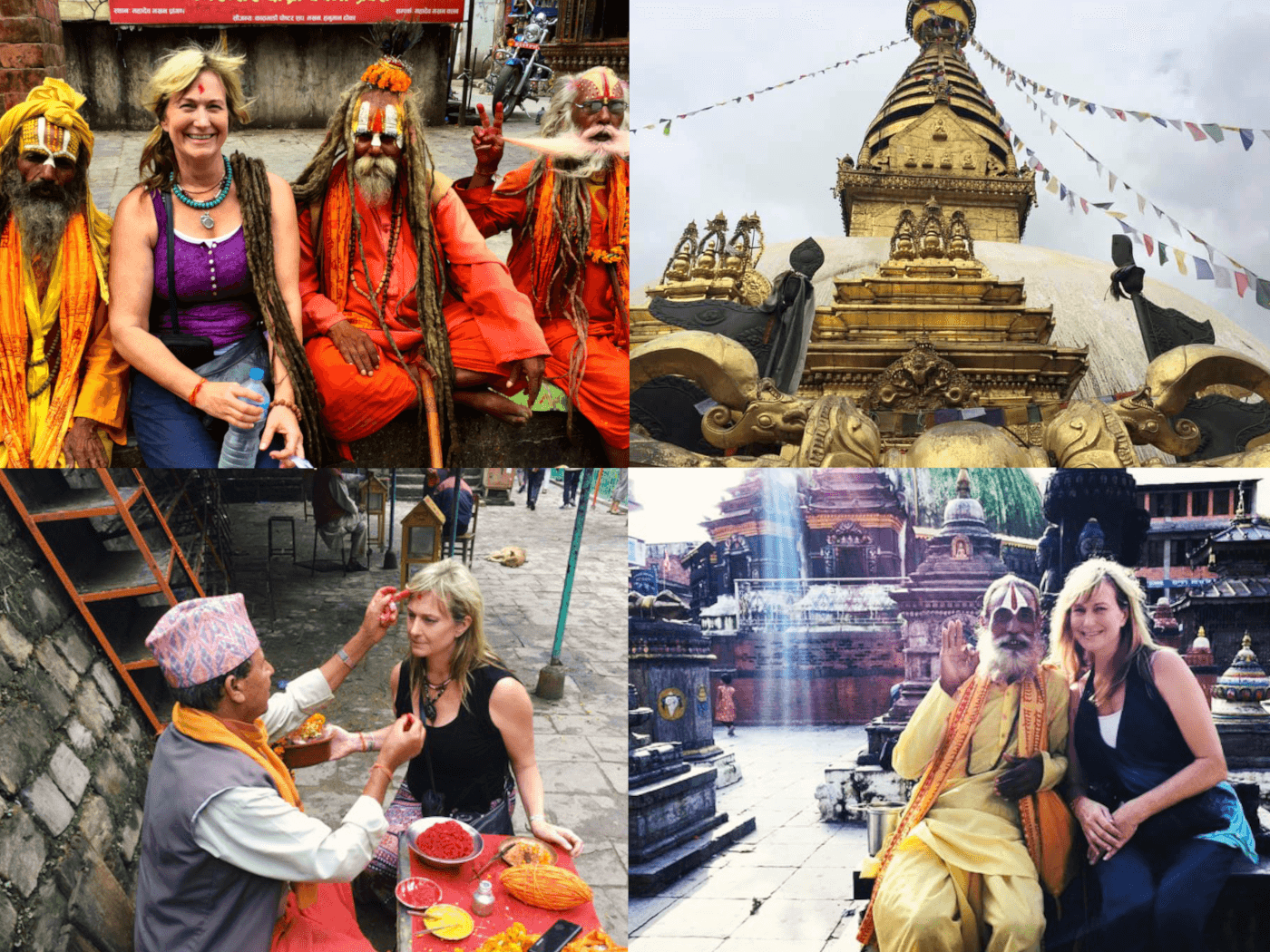 Elayne Le Monde in Nepal